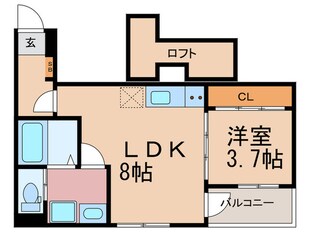 グランバレーの物件間取画像